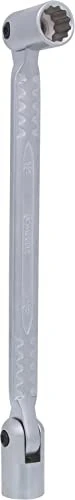 KS Tools Gelenk-Doppelringschlüssel, 12/13x231mm