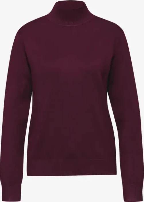 Street One Turtleneck Pullover wildberry red (Damen)