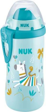 NUK Flexi Cup Trinkflasche mit Chamäleon Effekt Chamäleon, 300ml