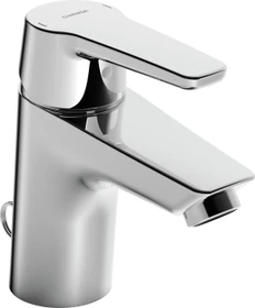 Hansa HansaPolo Waschbeckenarmatur mit Ablauffernbedienung/Anschluss über flexible Druckschläuche chrom