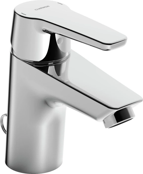 Hansa HansaPolo Waschbeckenarmatur mit Ablauffernbedienung/Anschluss über flexible Druckschläuche chrom