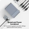 Targus HyperDrive GEN2 14-Port Thunderbolt 3 Docking Station, Multiport-Adapter, grau, Thunderbolt 3 [Buchse] Vorschaubild