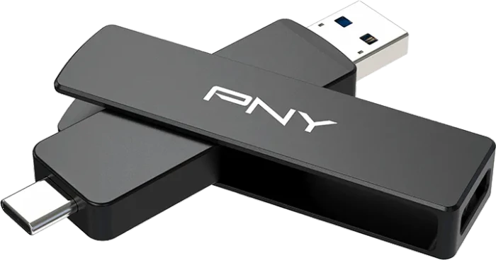 PNY Duo Link V3 2TB, USB-A + USB-C, USB 3.2 Gen 2×1