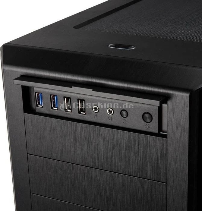 Phanteks Enthoo Pro Tempered Glass, schwarz, Glasfenster