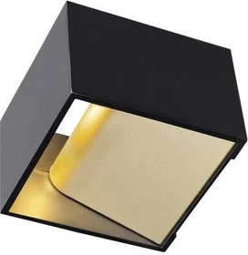 SLV Logs In LED Wandleuchte Dim to Warm schwarz
