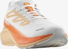 Salomon Aero Blaze 2 white/dragon fire/peach quartz (Damen)