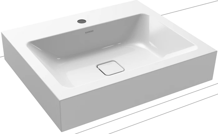 Kaldewei Cono 3085 Aufsatzwaschtisch 60x50x12cm, Perl-Effekt, warm grey 60
