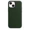 Apple Leder Case mit MagSafe für iPhone 13 Mini schwarzgrün Vorschaubild