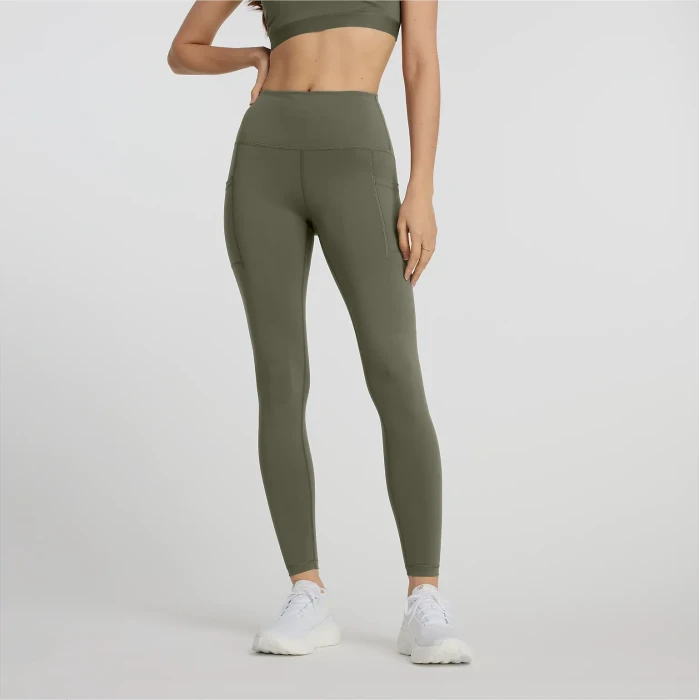 New Balance Sleek Pocket High Rise 27" Legging Hose lang (Damen)