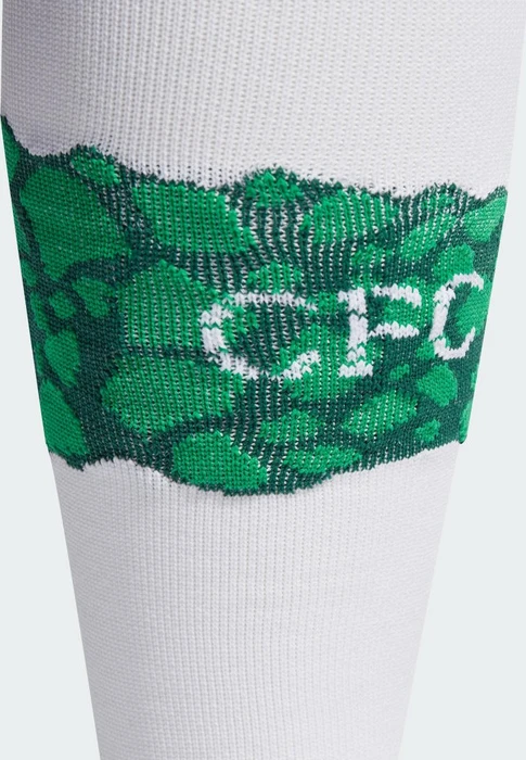 adidas Celtic FC 23/24 Fußballstutzen white/team green
