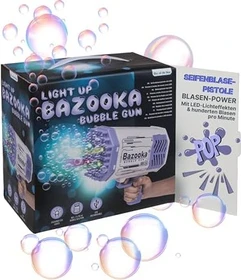 Out of the blue LED Seifenblasenpistole Bazooka