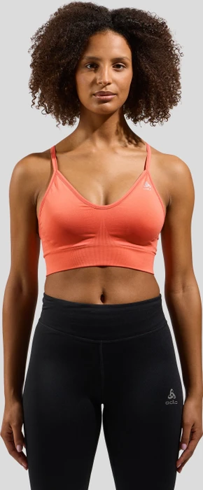 Odlo Padded Seamless Soft 2.0 Sport-BH living coral (Damen)