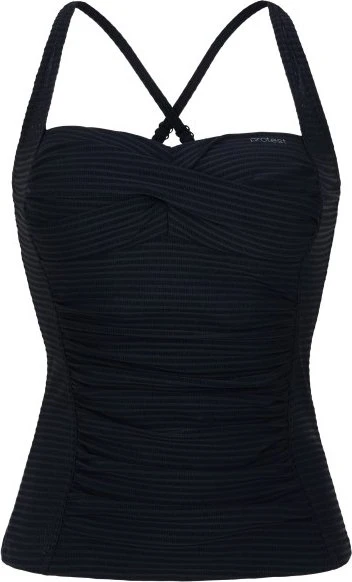 Protest Camo Tankini-Oberteil true black (Damen)