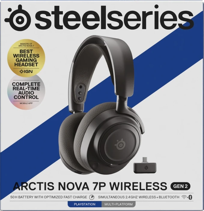 SteelSeries Arctis Nova 7P Wireless Gen 2 schwarz