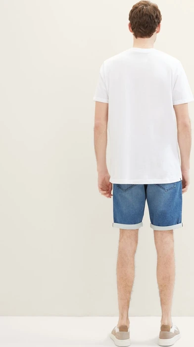 Tom Tailor Josh Jeansshorts Jeans mid stone wash denim (Herren)