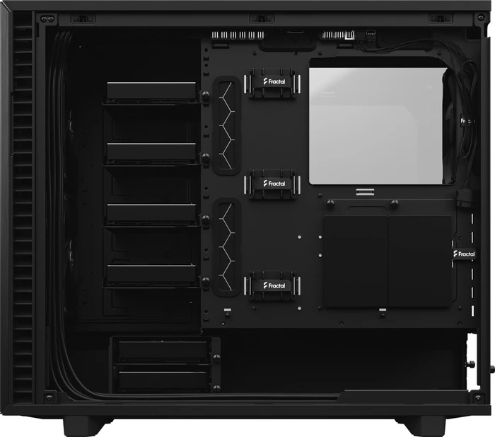 Fractal Design Define 7 Black TG Dark Tint, Glasfenster, schallgedämmt