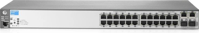 HPE Aruba ProCurve 2620 24 Rackmount Managed Switch, 26x RJ-45, 2x SFP