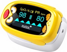 Pulox PO-210B Kinder Pulsoximeter gelb