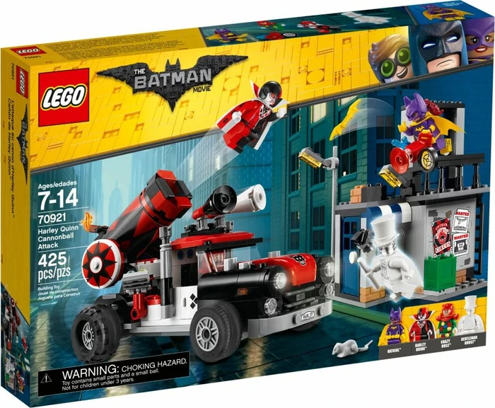 LEGO The Batman Movie - Harley Quinn Kanonenkugelattacke