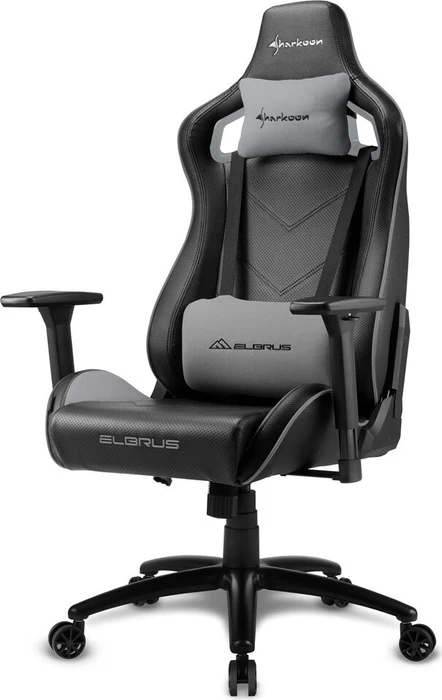 Sharkoon Elbrus 2 Gamingstuhl, schwarz/grau