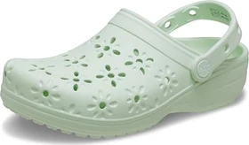 Crocs Classic Floral Cut-Out jade tint