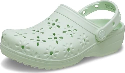 Crocs Classic Floral Cut-Out jade tint
