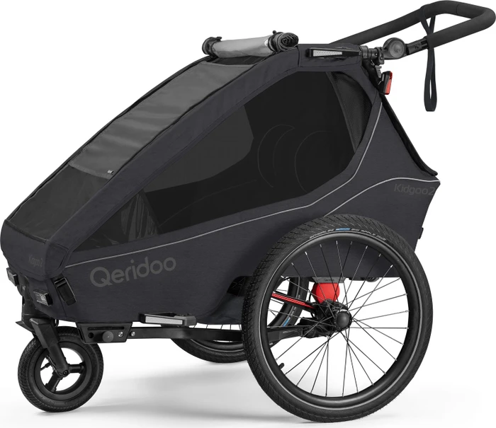 Qeridoo Kidgoo 2 Fahrradanhänger (Modell 2026)