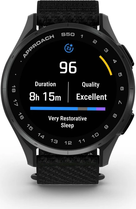 Garmin Approach S50 GPS-Golfuhr slate/black