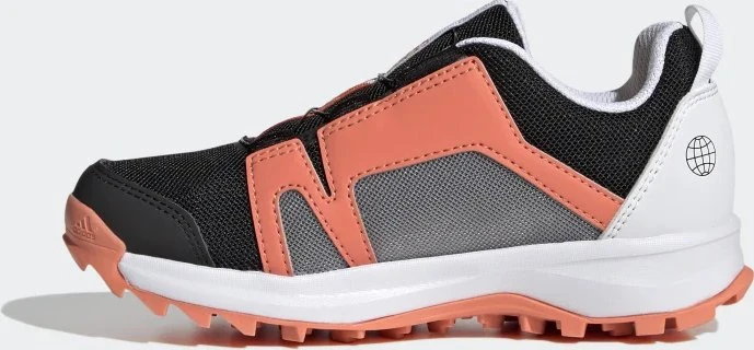 adidas Terrex Agravic BOA core black/crystal white/impact orange (Junior)