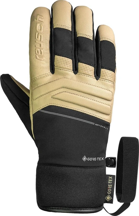 Reusch Jupiter Gore-Tex Skihandschuhe tan/black