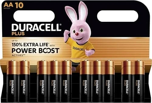 Duracell Plus Power Boost Mignon AA, 10er-Pack