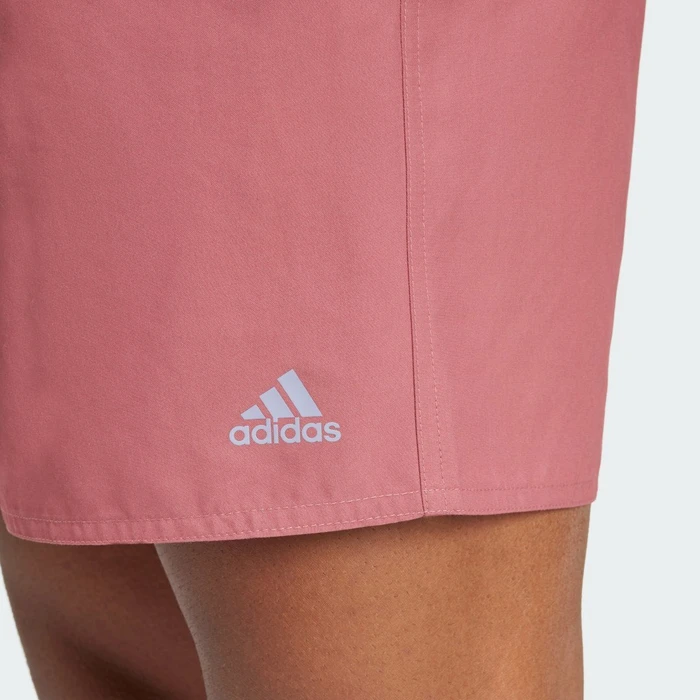 adidas Colorblock CLX Badeshorts silver violet/preloved crimson (Herren)