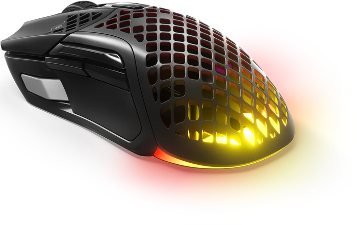 SteelSeries Aerox 5 Wireless schwarz, USB/Bluetooth