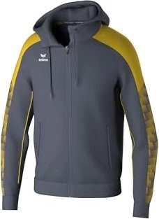 Erima Evo Star mit Kapuze Trainingsjacke slate grey/yellow (Herren)