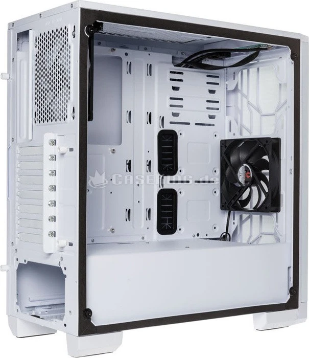 BitFenix Nova Mesh TG weiß, Glasfenster