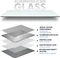 Pulsar Gaming Gears Superglide Glass Mousepad V3 Type-S Size L, 420x330mm, weiß Vorschaubild