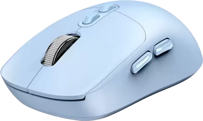 Genius NX-8080S BT Copilot Wireless Silent Mouse, Tiffany Blue, USB/Bluetooth