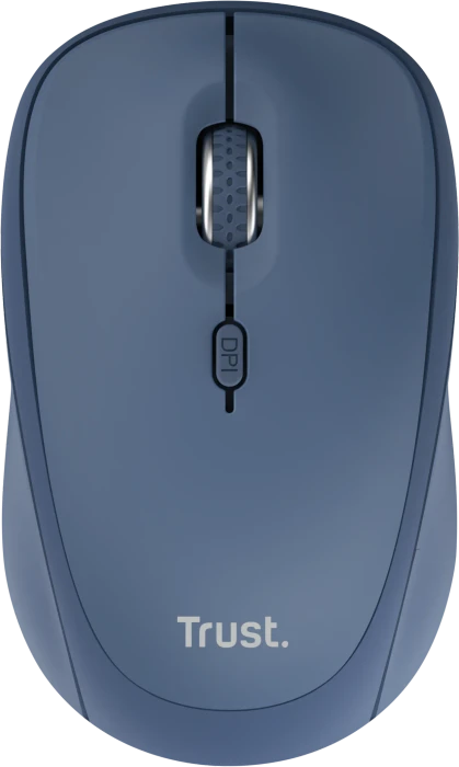 Trust Yvi+ Compact Multi-Device Wireless Mouse blau, USB/Bluetooth