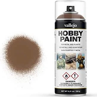 Vallejo Hobby Paint Spray Fantasy Color Primer beasty brown, 400ml