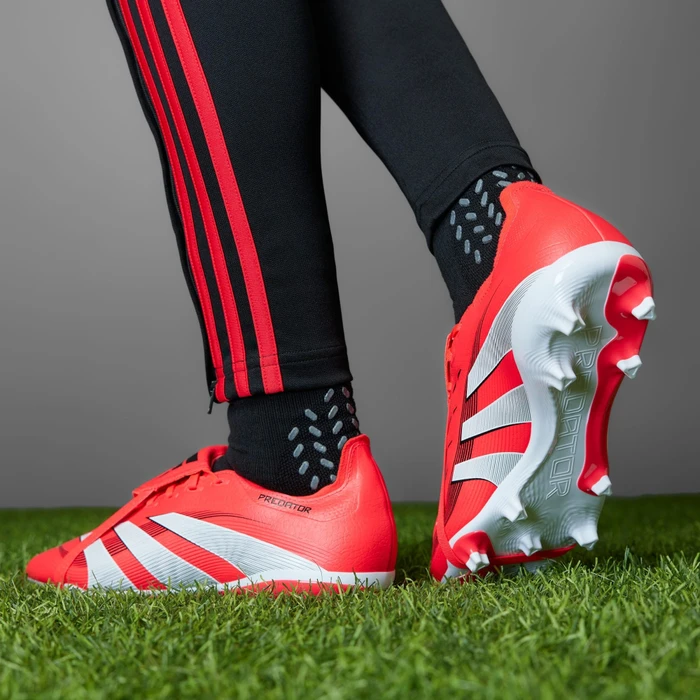 adidas Predator League Fold-Over Tongue MG lucid red/cloud white/core black