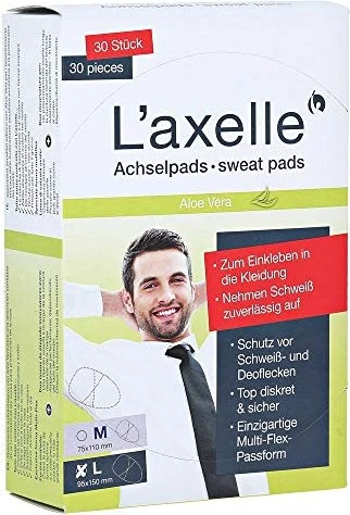 L'axelle Achselpads Größe L, 30 Stück