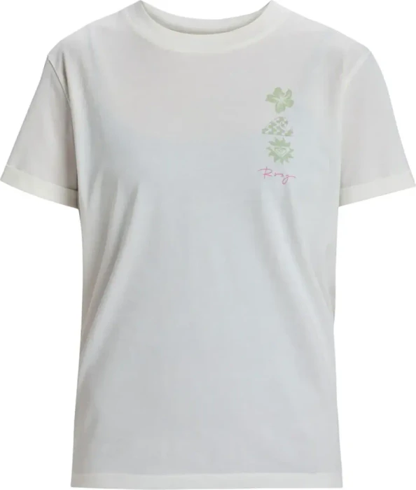 Roxy Oceanwave Art T-Shirt kurzarm egret (Damen)