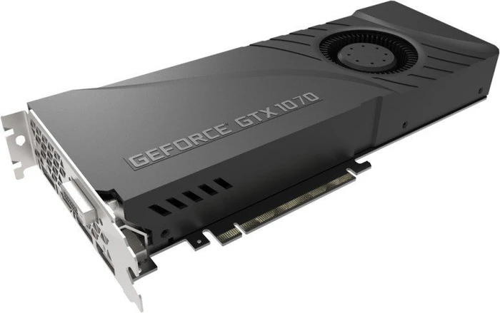 PNY GeForce GTX 1070 Blower, 8GB GDDR5, DVI, HDMI, 3x DP