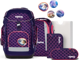 Ergobag Maxi PerlentauchBär 2025 Schulrucksack-Set, 6-tlg.