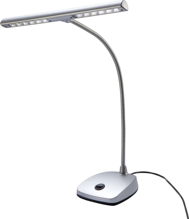 König & Meyer 12297 LED Pianoleuchte silber