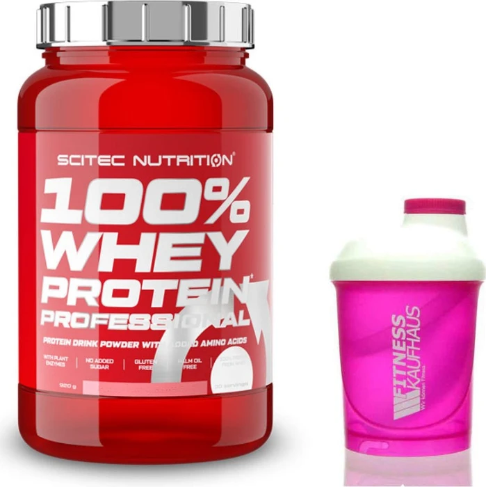 Scitec Nutrition 100% Whey Protein Professional Erdbeere-weiße Schokolade 920g