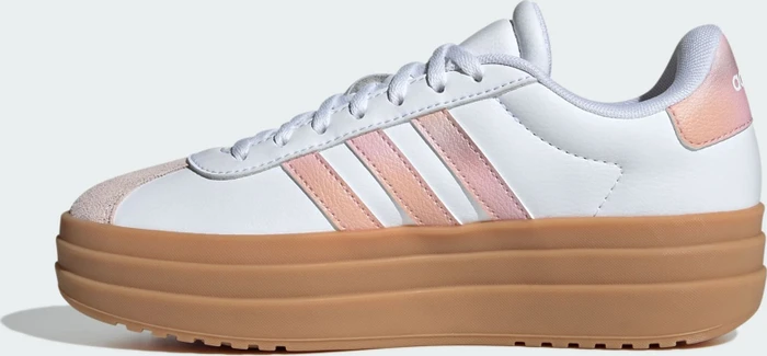 adidas VL Court Bold Lifestyle cloud white/powder coral/gum (Junior)