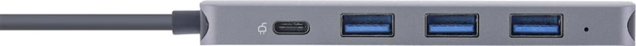 InLine USB-Typ C Multi Hub, 4x USB-A 3.0, PD 87W, USB-C 3.0 [Stecker]