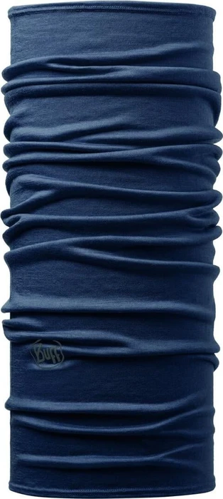 Buff Merino Lightweight Schlauchtuch solid denim