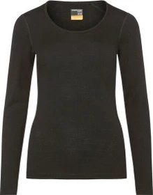 Icebreaker Merino 200 Oasis Scoop Funktionsshirt langarm schwarz (Damen)